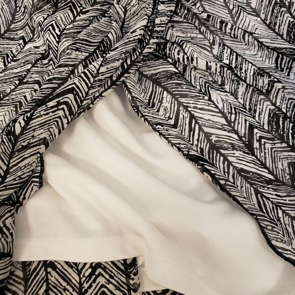 Love Reign midi ⚫/ white large pre-owned dress - Picture 5 of 6